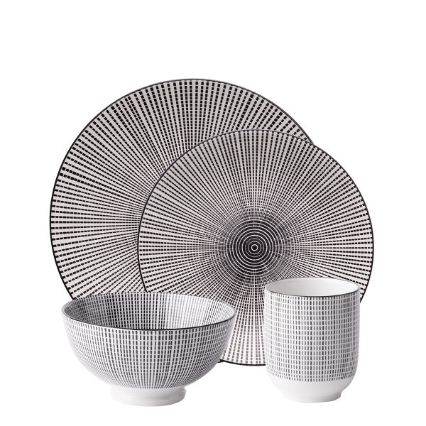 Service en porcelaine 24 pièces – Elements Asia Fire