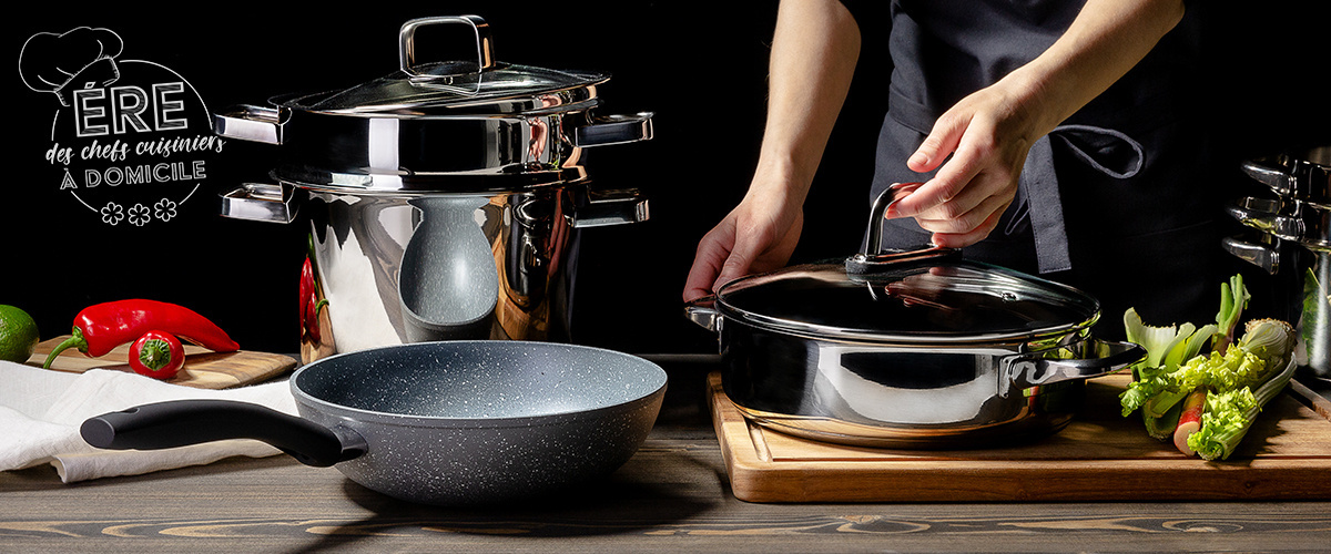 Les casseroles et poêles spécialisées Lunasol font passer la cuisine au niveau supérieur