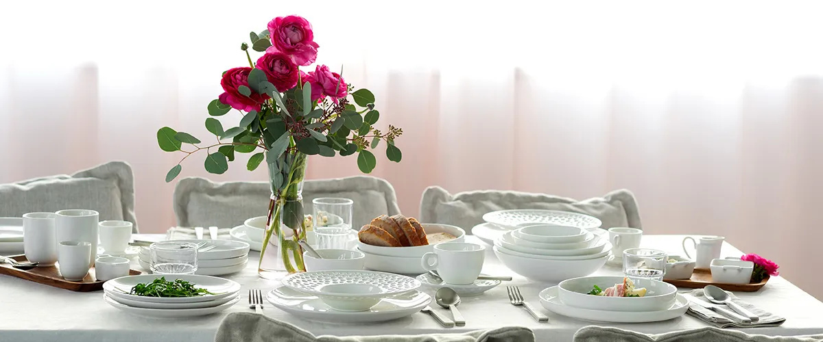 Pourquoi la porcelaine blanche est-elle le bon choix ?